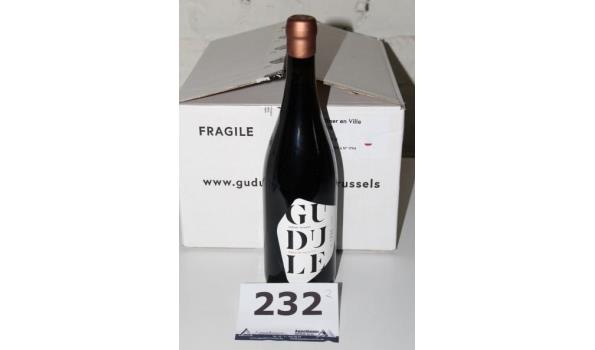 12 flessen à 75cl rode wijn Diner en Ville 2018